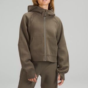 Lululemon Scuba Oversized Full Zip Hoodie XL/XXL in Carob Brown